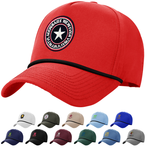 FlyFlyPromos - 5 Panel Baseball Cap Image 1 - Promotional Product